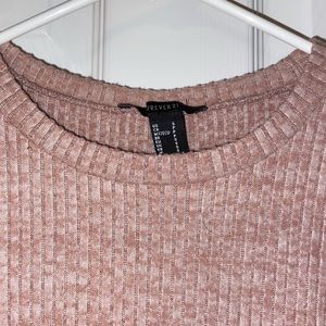 Forever21 ribbed bodysuit! Color is more pink in real life.